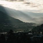 Illustrated map of Bumthang Bhutan travel guide showing Choskhor, Tang, Ura and Chhume valleys