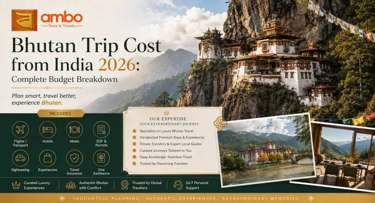 Bhutan Trip Cost from India 2026: Complete Budget Breakdown